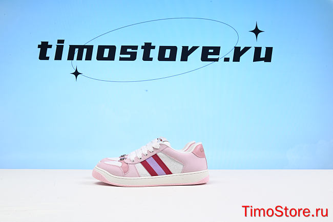 Gvcci Screener Low-Top Sneakers 'White Pink' 677423-HVKI0-9090 - 1