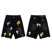 Chrome Hearts apricot Jeans short - 1