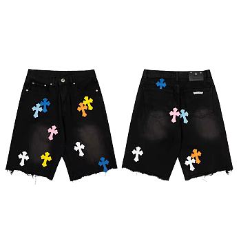 Chrome Hearts apricot Jeans short