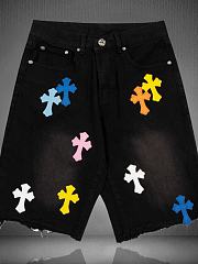 Chrome Hearts apricot Jeans short - 2