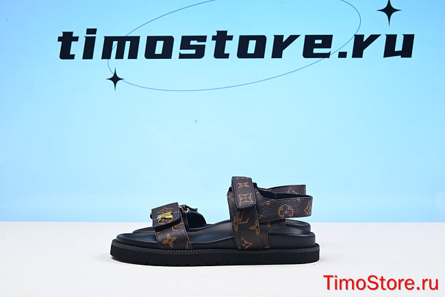 1ouis Vu1tton Sunset Comfort Flat Sandal  - 1