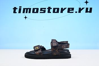 1ouis Vu1tton Sunset Comfort Flat Sandal 