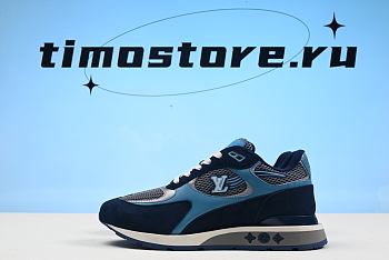 1ouis Vu1tton  Men's Run Away Trainers (Blue) 2021