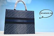 Blue Denim D1or Oblique Jacquard  41cm - 2