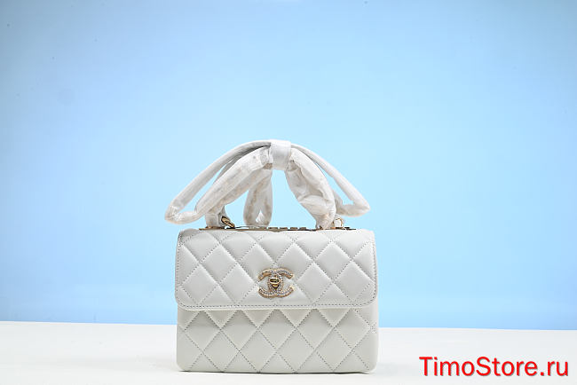 Chene1 24C Mini Trendy CC White Quilted - 1