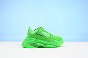 Ba1enc1age Triple S Clear Sole Neon Green  W09OL3801 - 2