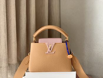 LV Capucines  light brown 21cm