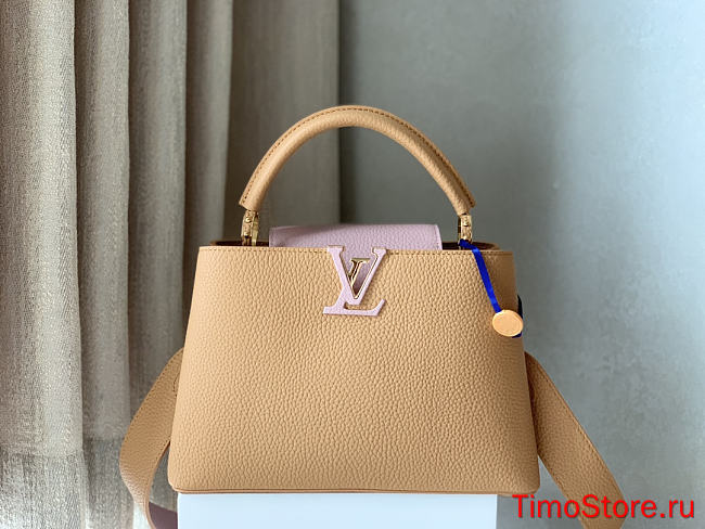 LV Capucines light brown 27cm - 1