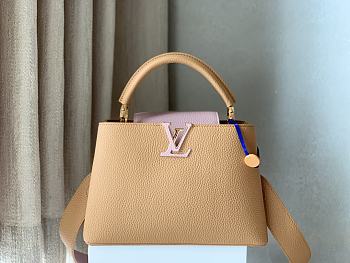 LV Capucines light brown 27cm