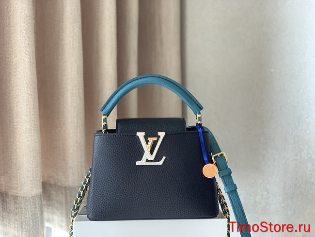 LV Capucines black 21cm - 1