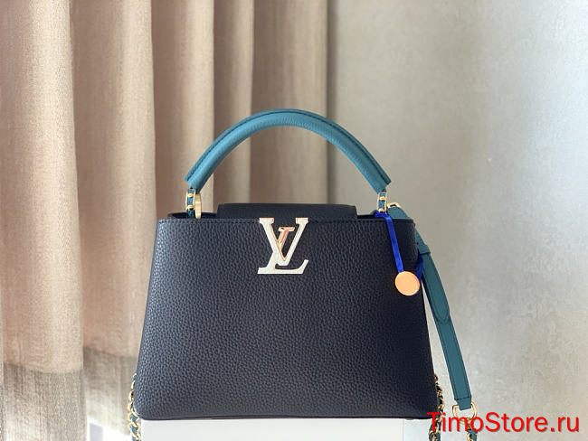 LV Capucines black 27cm - 1