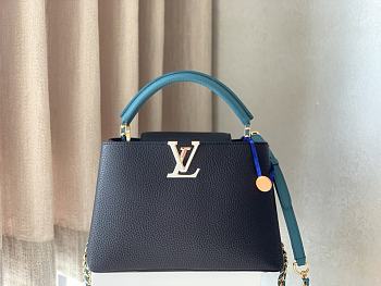 LV Capucines black 27cm