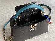 LV Capucines black 27cm - 5
