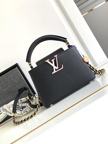 LV Capucines black one