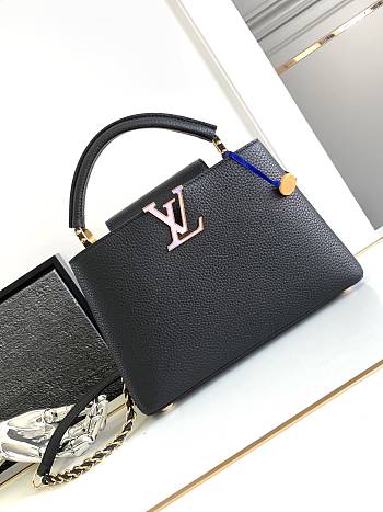 LV Capucines black one 27cm