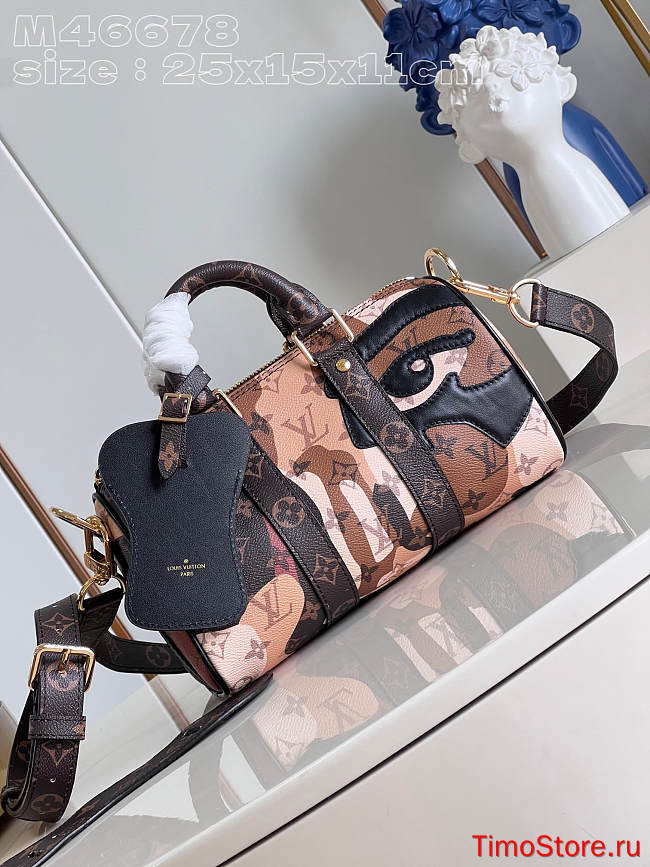 LV keepall bandouliere 25cm - 1