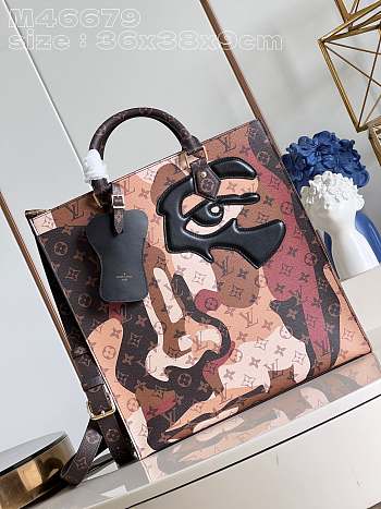 LV SAC PLAT M46679 36.5*38*9cm