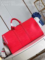 LV KEEPALL bandouliere red M23721 50cm - 1