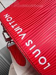 LV KEEPALL bandouliere red M23721 50cm - 4