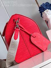 LV KEEPALL bandouliere red M23721 50cm - 3