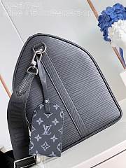 LV KEEPALL bandouliere black 50cm - 3