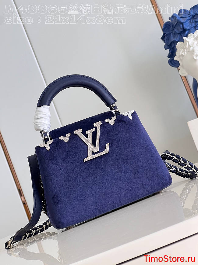 LV Capucines purple 21cm - 1