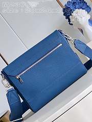 LV Envelope bag M23709 blue 28cm - 2