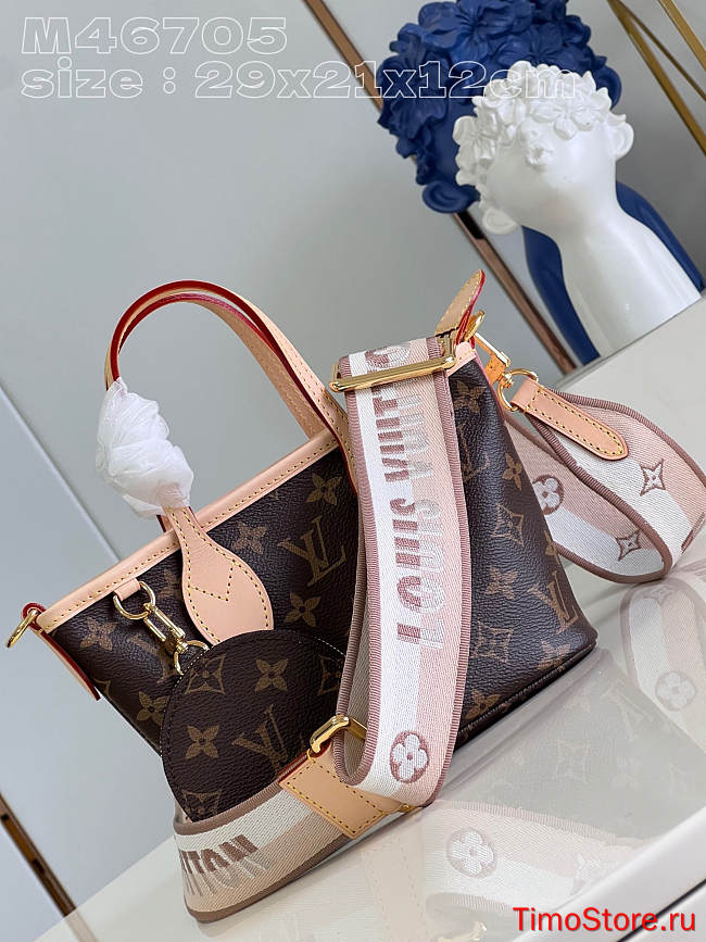 LV neverful bb M46705 24*14*9cm - 1