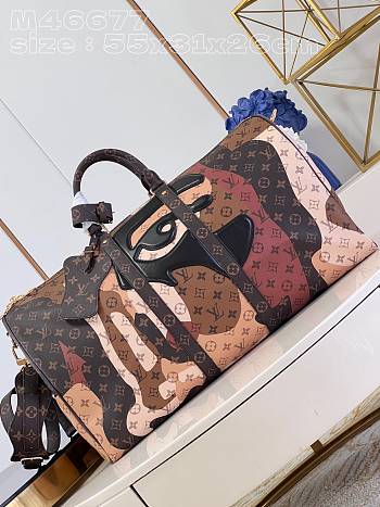 LV keepall M46677 55cm