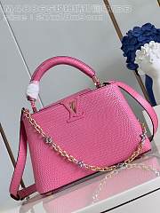 LV Capucines rose pink 27cm - 1