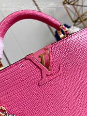 LV Capucines rose pink 27cm - 4