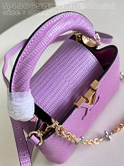 LV Capucines purple pink 21cm - 4