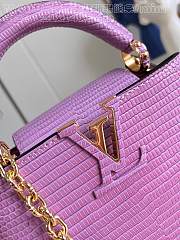 LV Capucines purple pink 21cm - 2