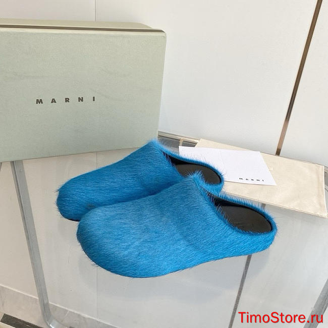 marni sabot Horsehair slippers - 1