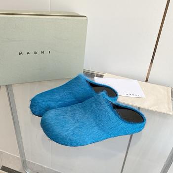 marni sabot Horsehair slippers