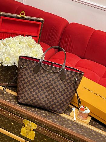 lv neverfull brown 32cm