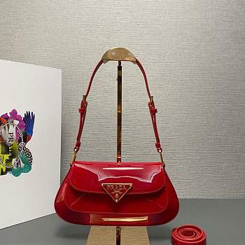 lv prada bag 24cm red