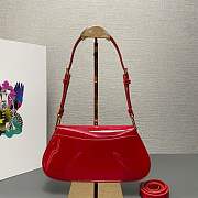 lv prada bag 24cm red - 2