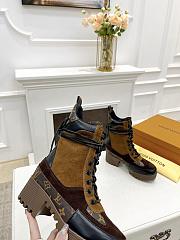 lv boots brown  - 4