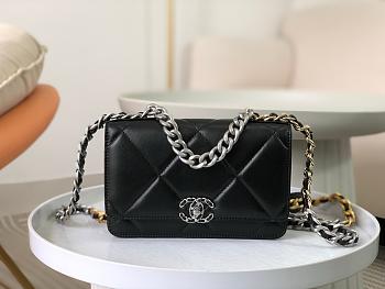 chanel woc black silver p1ChAneL AS 0957 19cm