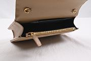 ysl woc cowhide leather beige 19cm - 2