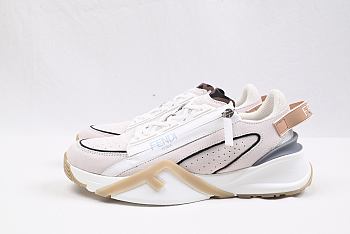 fendi sneaker white and beige