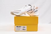 fendi sneaker white and beige - 5