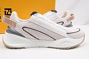 fendi sneaker white and beige - 4
