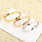 Cartier bracelet with no diamonds 3 color - 4