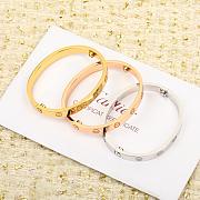 Cartier bracelet with no diamonds 3 color - 3