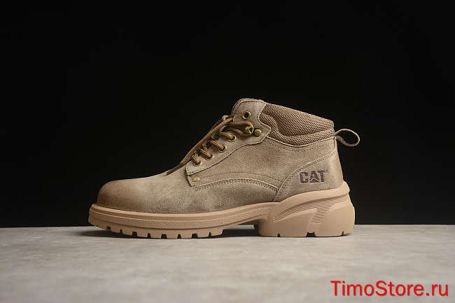 CAT Carter Tough Bulldozer Brand Classic All-match Outdoor Mid-cut Casual Martin Boots Series 2024 - 1