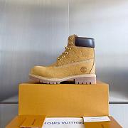 lv and timberland brown  - 1