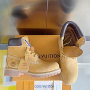 lv and timberland brown  - 2