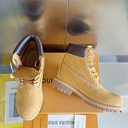 lv and timberland brown  - 3